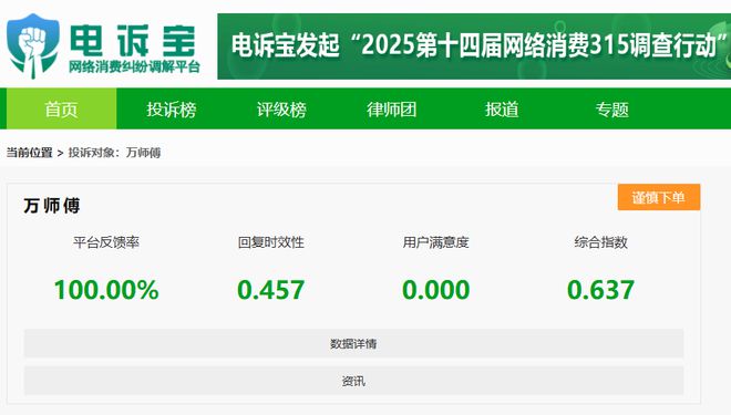 封号判定不公正 强制取消订单瓦力游戏用户投诉“万师傅”(图4)