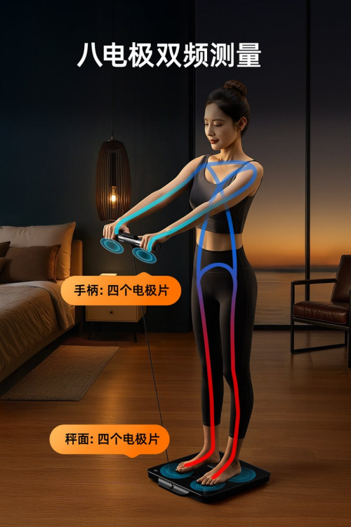 P7 Max智能八电极体脂秤的多场景价值瓦力棋牌健身党宝妈亚健康人群都需要：沃莱(图6)
